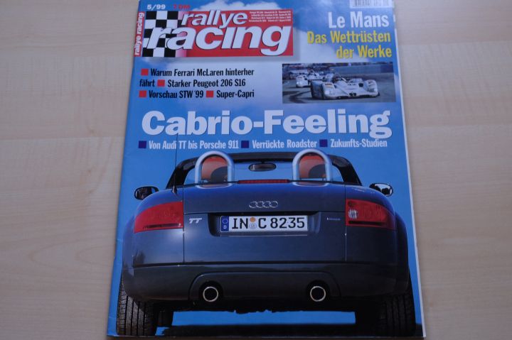 Deckblatt Rallye Racing (05/1999)